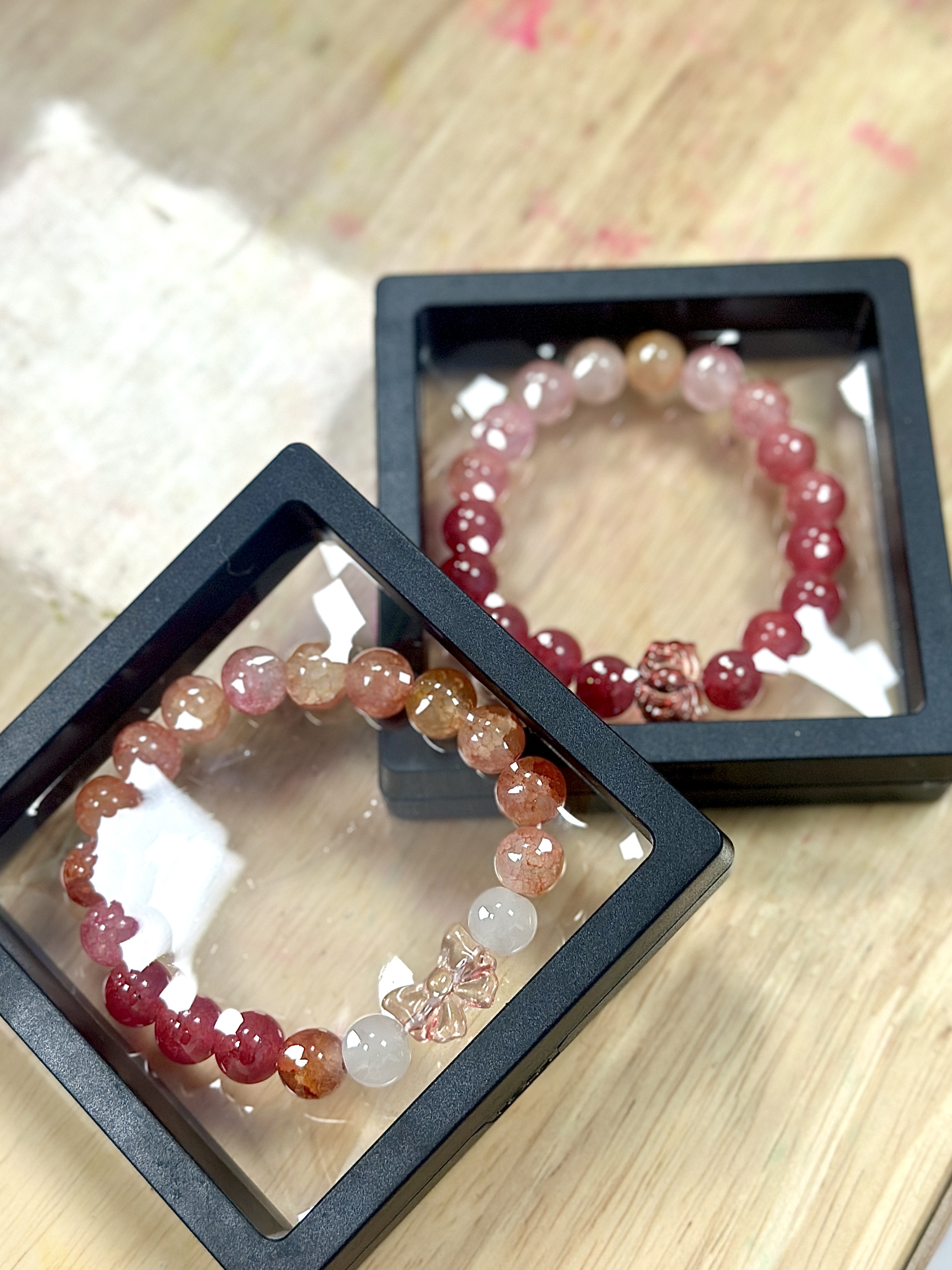 2024.3手串制作及爱心奶茶